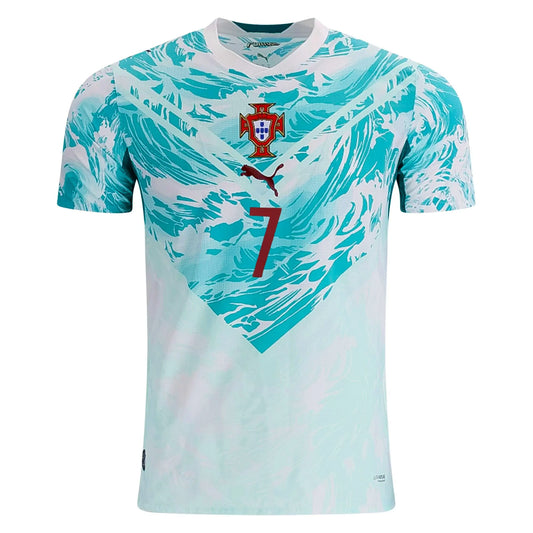 2026 World Cup Ronaldo Portugal Soccer Jersey Player Version  Match Version - No.7 Home Red and Away Green