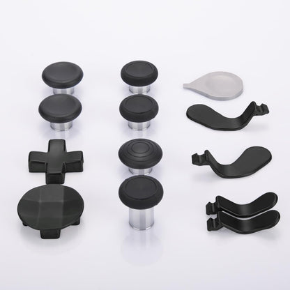13 in 1 Controller Metal Thumb Sticks for Xbox One Elite Series 2 Controller Accessory Sets, Gaming Accessory Replacement with Metal Mod 6 Swap Joysticks, 4 Paddles, 2 D-Pads, 1 Tool