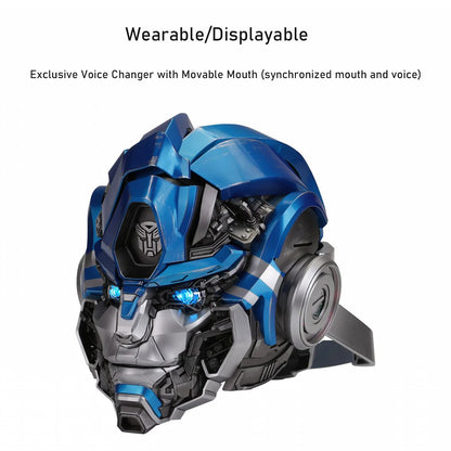 Transformers Mirage Wearable Helmet Collectible Edition with Voice Changer & Moving Mouth