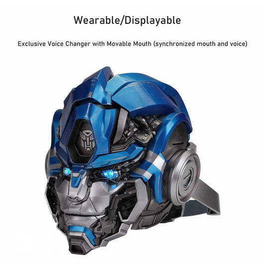 Transformers Mirage Wearable Helmet Collectible Edition with Voice Changer & Moving Mouth