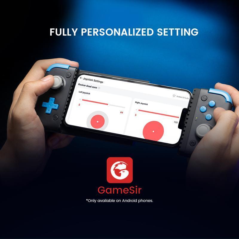 GameSir X2s Bluetooth Mobile Game Wireless Controller for Android and iphone, featuring Hall Effect Sticks & Triggers Console Smartphone