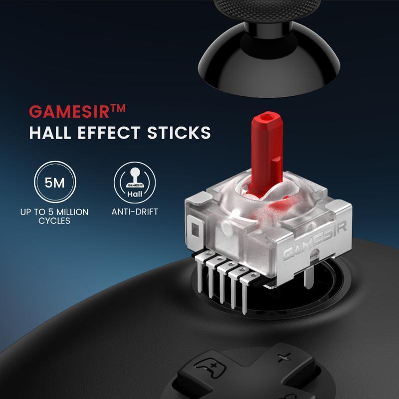 GameSir G7 HE Dual Color Wired Controller, Officially licensed Controller with Hall Effect Sticks for Xbox Series X|S, Xbox One, Windows 10|11, PC Console Smartphone