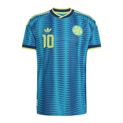 2026 World Cup James Colombia Soccer Jersey Player Version  Match Version - No.10 Home Yellow and Away Blue
