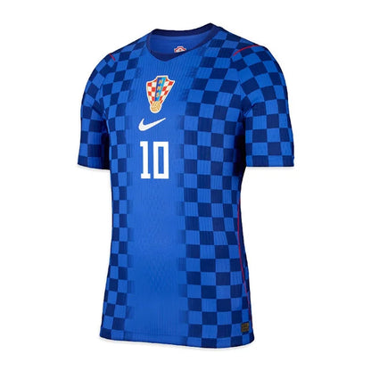 2026 World Cup Modrić Croatia Soccer Jersey Player Version  Match Version - No.10 Home Red and Away Blue