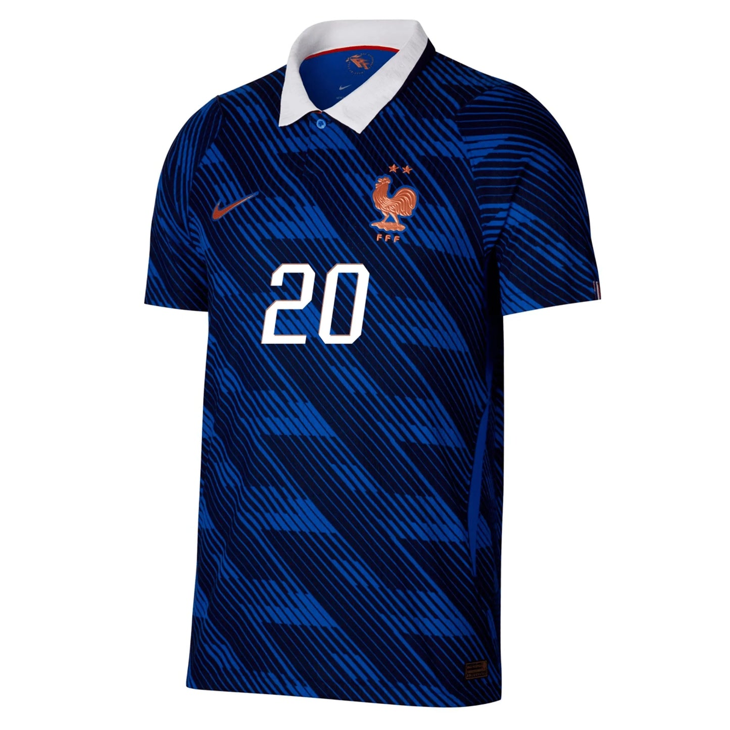 2026 World Cup Doue France Soccer Jersey Player Version  Match Version - No.20 Home Royal and Away Green
