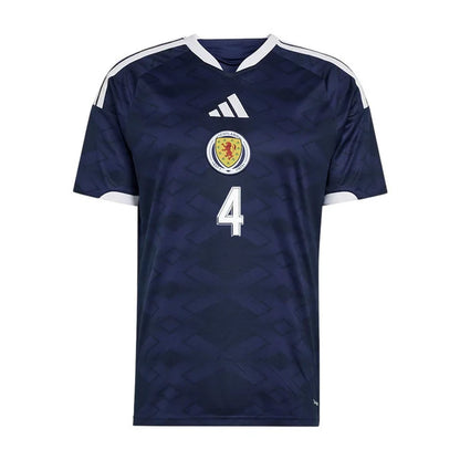 2026 World Cup McTominay Scotland Soccer Jersey Player Version  Match Version - No.4 Home Blue and Away Orange