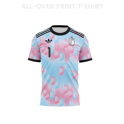 2026 World Cup Courtois Belgium Soccer Jersey Player Version  Match Version - No.1 Home Red and Away Blue