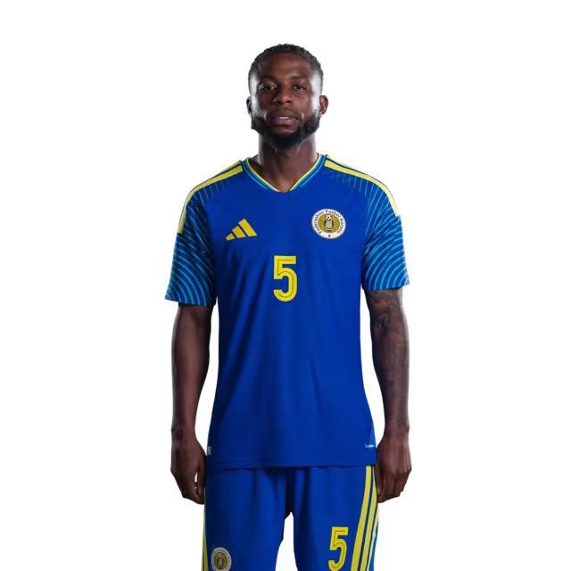 2026 World Cup Curaçao National Football Team Jersey (Player/Match Version) — Defenders: No. 5 Sherel Floranus, No. 18 Armando Bishop, No. 20 Joshua Brenet/Defensornan: No.5 Sherel FLORANUS, No.18 Armando BISHOP, No.20 Joshua BRENET