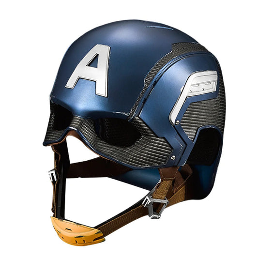 1:1 Wearable Captain America Helmet – True Movie Scale, Optimized for a Comfortable Fit