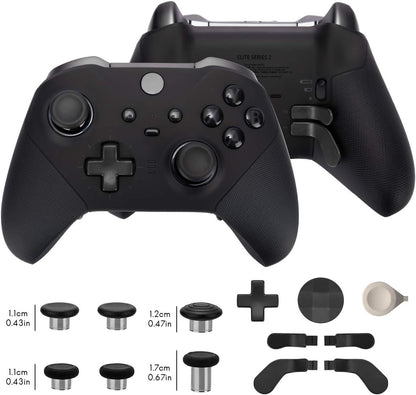 13 in 1 Controller Metal Thumb Sticks for Xbox One Elite Series 2 Controller Accessory Sets, Gaming Accessory Replacement with Metal Mod 6 Swap Joysticks, 4 Paddles, 2 D-Pads, 1 Tool