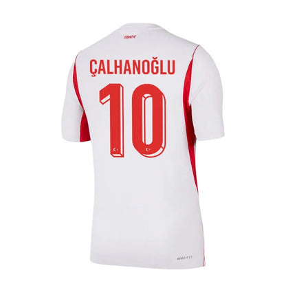 2026 World Cup Çalhanoğlu Güler Türkiye Soccer Jersey Player Version  Match Version - No.10 Home Red and Away White
