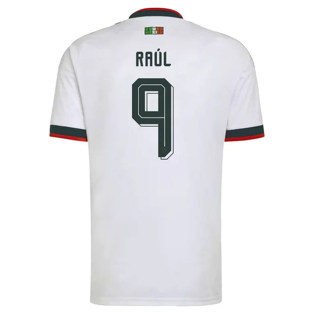 2026 World Cup Raúl Mexico Soccer Jersey Player Version  Match Version - No.9 Home Green and Away White