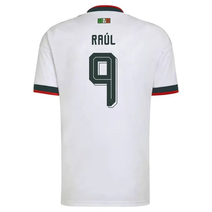 2026 World Cup Raúl Mexico Soccer Jersey Player Version  Match Version - No.9 Home Green and Away White