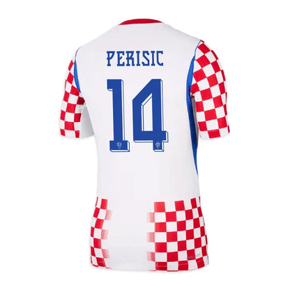2026 World Cup Perisic Croatia Soccer Jersey Player Version  Match Version - No.14 Home Red and Away Blue