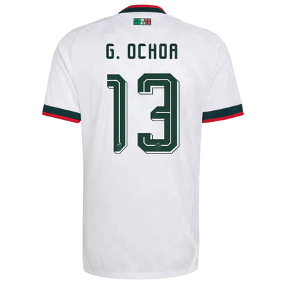 2026 World Cup G. Ochoa Mexico Soccer Jersey Player Version  Match Version - No.13 Home Green and Away White