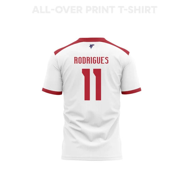 2026 World Cup Rodríguez Cape Verde Soccer Jersey Player Version  Match Version - No.11 Home Blue and Away White