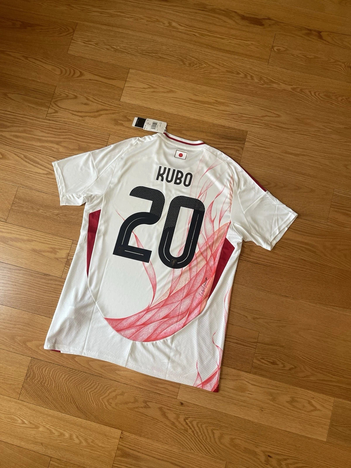 2026 World Cup Kubo Japan Soccer Jersey Player Version  Match Version - No.20 Home Blue and Away White