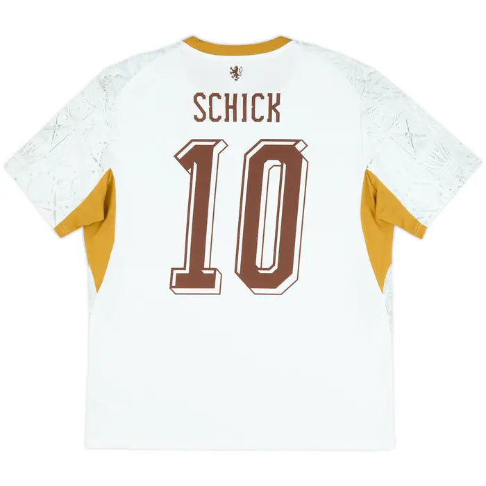 2026 World Cup Schick Czech Republic Soccer Jersey Player Version  Match Version - No.10 Home Red and Away White