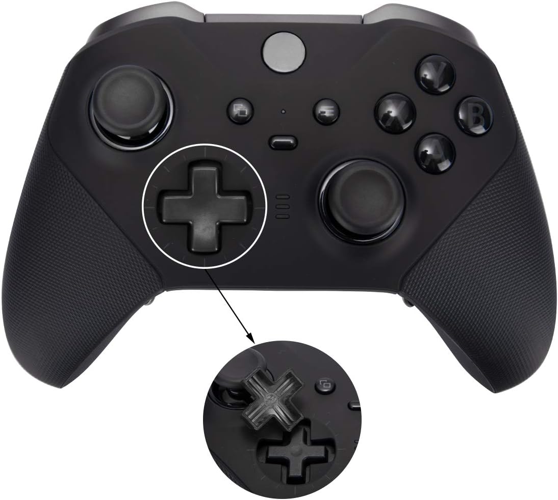 13 in 1 Controller Metal Thumb Sticks for Xbox One Elite Series 2 Controller Accessory Sets, Gaming Accessory Replacement with Metal Mod 6 Swap Joysticks, 4 Paddles, 2 D-Pads, 1 Tool