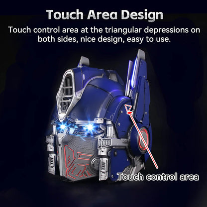 Transformers Optimus Prime Wearable Helmet with Voice Changer & Mechanical Moving Cheek Guards