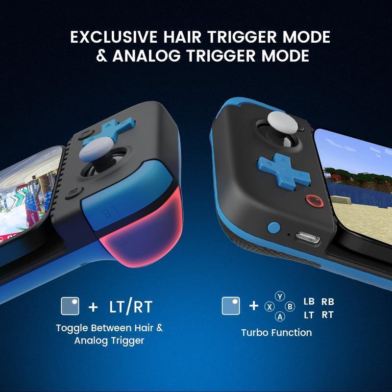 GameSir X2s Bluetooth Mobile Game Wireless Controller for Android and iphone, featuring Hall Effect Sticks & Triggers Console Smartphone