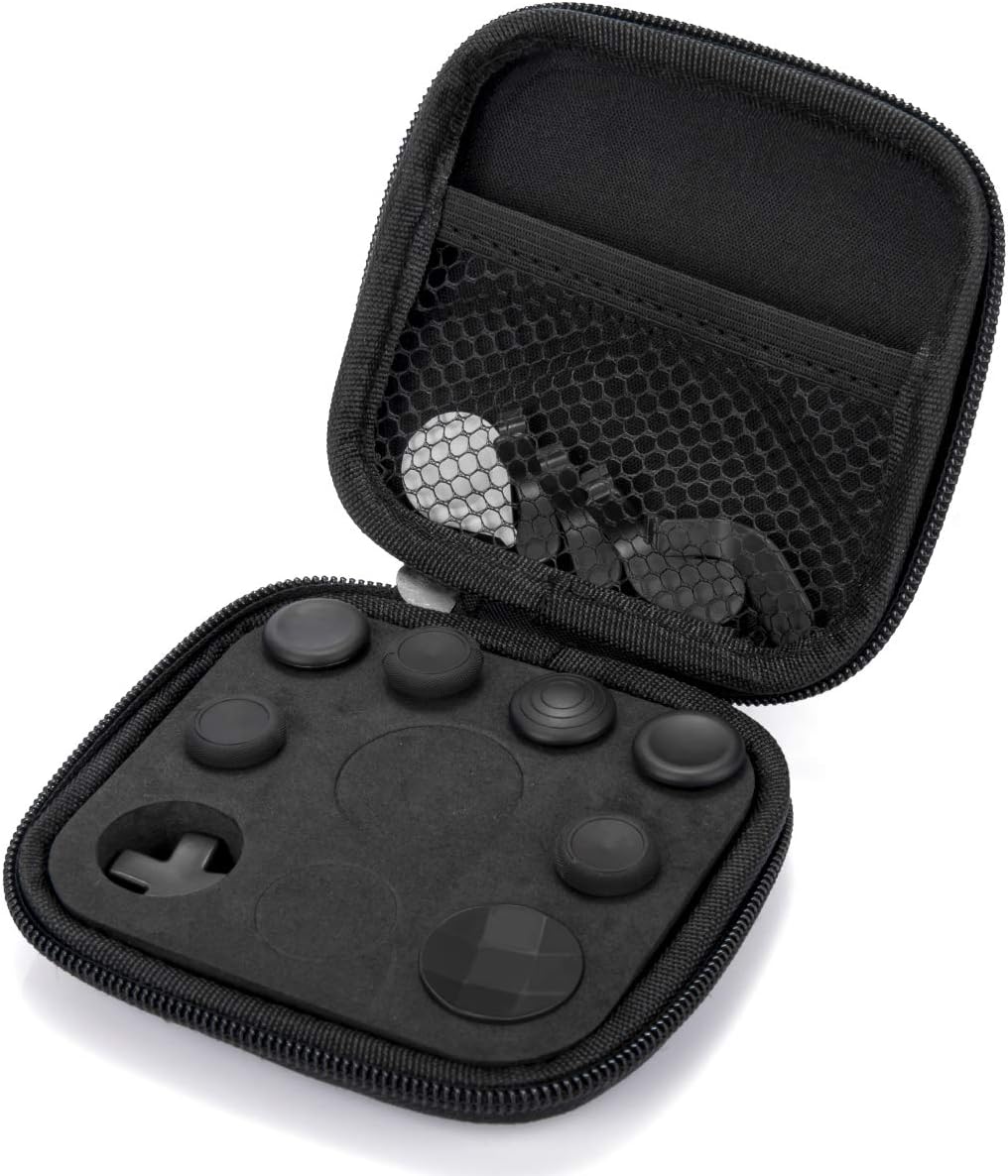 13 in 1 Controller Metal Thumb Sticks for Xbox One Elite Series 2 Controller Accessory Sets, Gaming Accessory Replacement with Metal Mod 6 Swap Joysticks, 4 Paddles, 2 D-Pads, 1 Tool