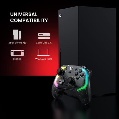 GameSir Kaleid Wired RGB Controller for Xbox Series X|S, Xbox One, Windows 10/11 & Steam Ultimate Anti-Drift Gamepad with Precision Hall Effect Sticks