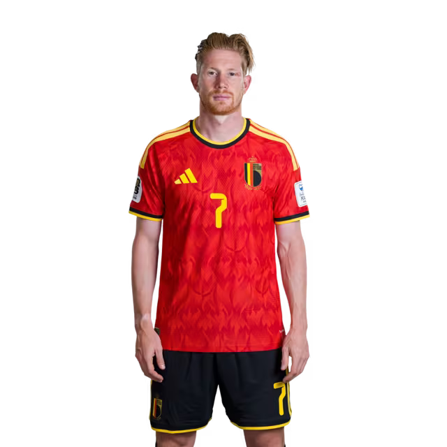 Belgium National Football Team – 2026 World Cup Jersey (Player Version/Match Version) – Midfielders: No. 6 Axel Witsel, No. 7 Kevin De Bruyne, No. 8 Youri Tielemans/ Middenvelders: nr. 6 Axel Witsel, nr. 7 Kevin De Bruyne, nr. 8 Youri Tielemans