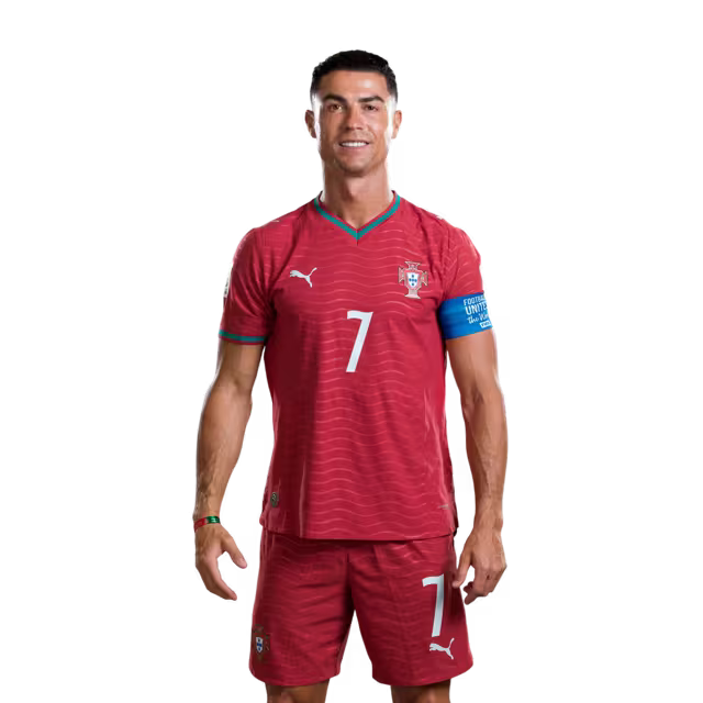 Portugal National Football Team 2026 World Cup Jersey (Player Version/Match Version) – Forwards: No. 7 Cristiano Ronaldo, No. 9 Gonçalo Ramos, No. 11 João Félix / Avançados: Nº 7 CRISTIANO RONALDO, Nº 9 GONCALO RAMOS, Nº 11 JOAO FELIX