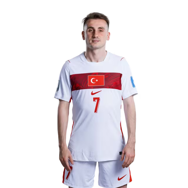 Türkiye 2026 Dünya Kupası Forması - Oyuncu Versiyonu - Forvetler: No. 7 Kerem AKTÜRKOĞLU, No. 8 Arda GÜLER, No. 9 Deniz GÜL