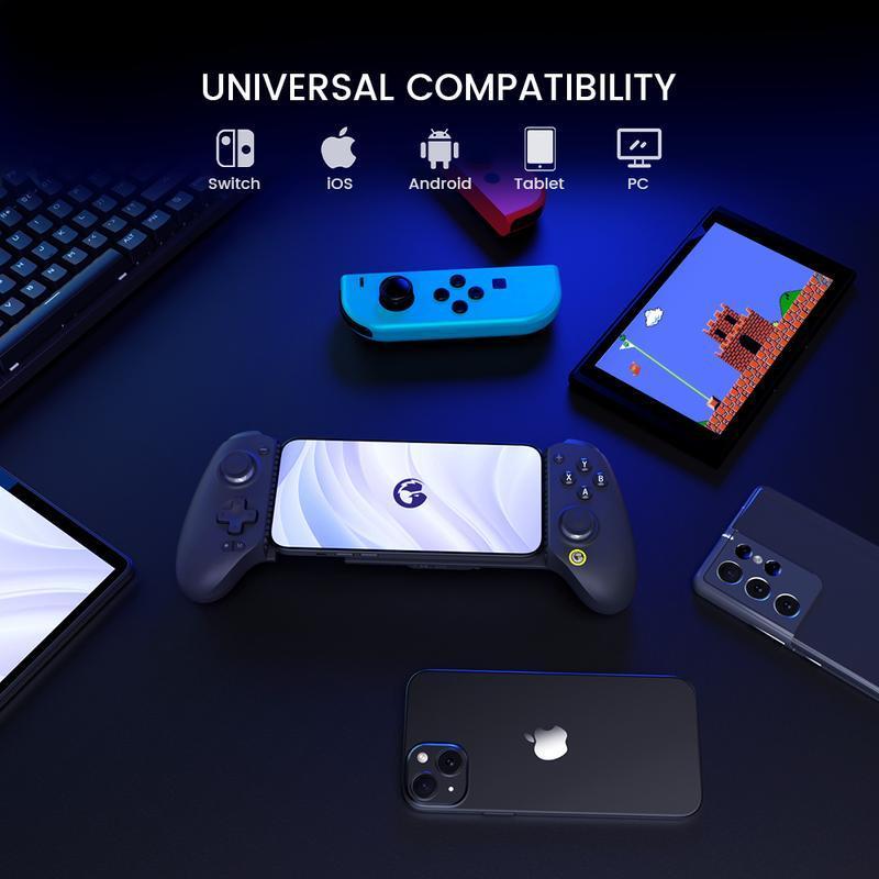 GameSir G8+ Galileo Bluetooth Mobile/Pad Wireless Game Controller for Android and iOS, Featuring Hall Effect Sticks & Triggers Console Smartphone