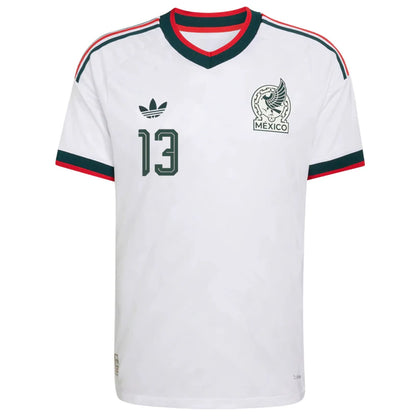 2026 World Cup G. Ochoa Mexico Soccer Jersey Player Version  Match Version - No.13 Home Green and Away White