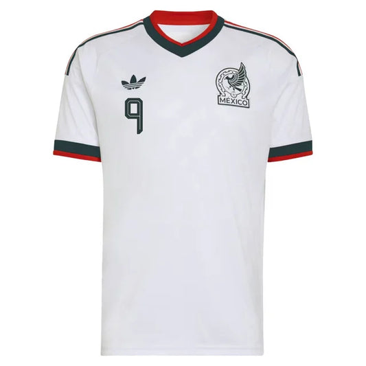 2026 World Cup Raúl Mexico Soccer Jersey Player Version  Match Version - No.9 Home Green and Away White