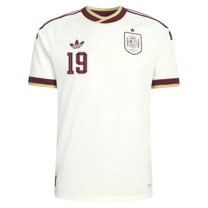 2026 World Cup Lamine Yamal Spain Soccer Jersey Player Version  Match Version - No.19 Home Red and Away White
