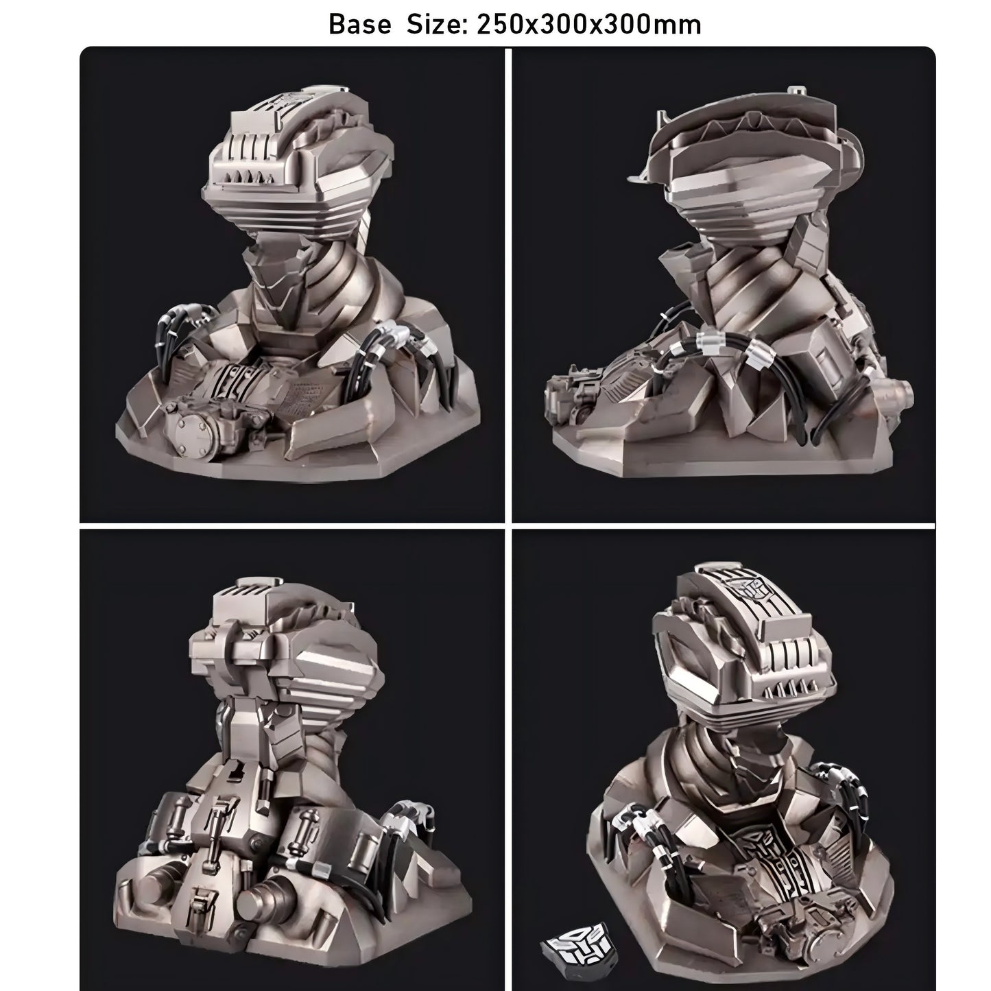 Bumblebee Helmet Stand, Base for Wearable Transformers Cosplay