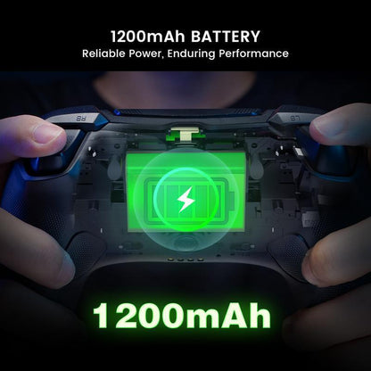 GameSir Tarantula Pro (Not for Xbox) Wireless Controller for PC/Switch/iOS/Android - ABXY Layout Switching, Anti-Drift TMR Sticks, 9 Mappable Buttons, RGB Lighting, 1200mAh Console Smartphone