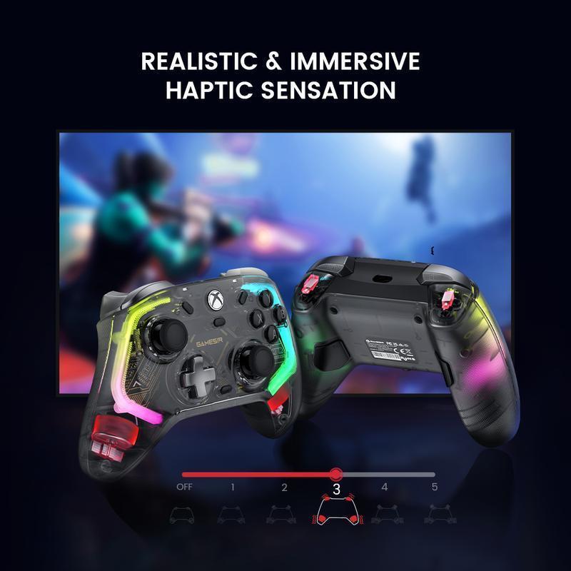 GameSir Kaleid Wired RGB Controller for Xbox Series X|S, Xbox One, Windows 10/11 & Steam Ultimate Anti-Drift Gamepad with Precision Hall Effect Sticks