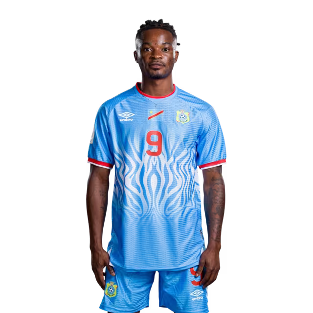 Congo DR National Football Team 2026 World Cup Jersey (Player Version/Match Version) — Forwards: No.9 Brian CIPENGA, No.11 Brian CIPENGA, No.13 Meschack ELIA / Attaquants : n° 9 Brian CIPENGA, n° 11 Brian CIPENGA, n° 13 Meschack ELIA