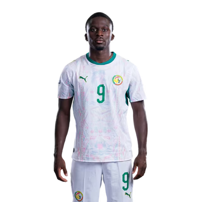 Senegal National Football Team 2026 World Cup Jersey (Player Version/Match Version) — Forwards: No.7 Assane DIAO, No.9 Bamba DIENG,No.10 Sadio MANE / Avants: No.7 Assane DIAO, No.9 Bamba DIENG,No.10 Sadio MANE