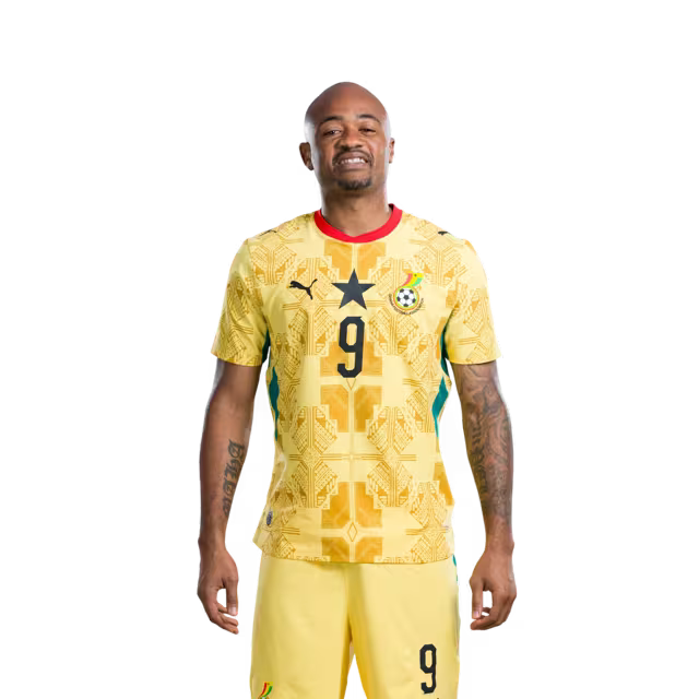 Ghana National Football Team 2026 World Cup Jersey (Player Version/Match Version) — Forwards: No.7 Abdul FATAWU, No.9 Jordan AYEW,No.10 Brandon THOMAS-ASANTE