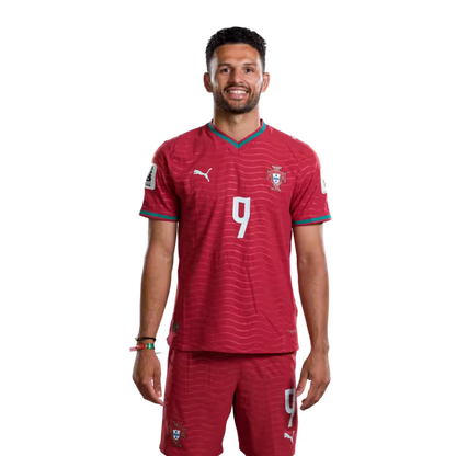 Portugal National Football Team 2026 World Cup Jersey (Player Version/Match Version) – Forwards: No. 7 Cristiano Ronaldo, No. 9 Gonçalo Ramos, No. 11 João Félix / Avançados: Nº 7 CRISTIANO RONALDO, Nº 9 GONCALO RAMOS, Nº 11 JOAO FELIX