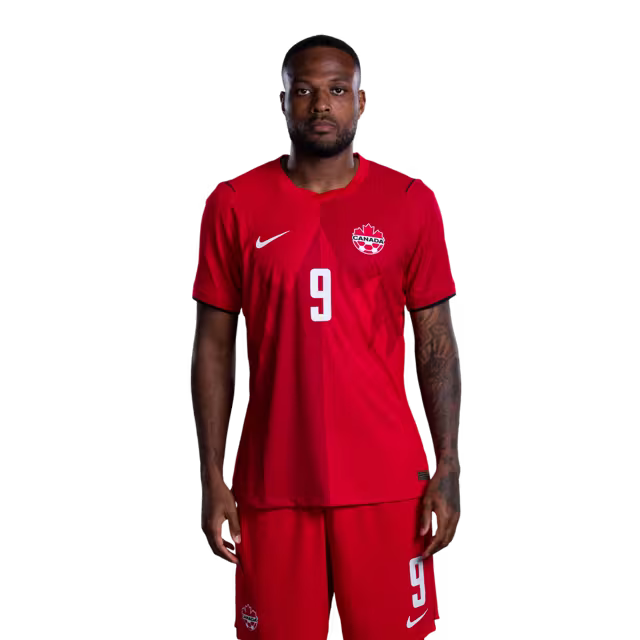 Canada National Soccer Team 2026 FIFA World Cup Jerseys (Player Version and Match Version) – Forwards: #9 Cyle LARIN, #10 Jonathan DAVID, #12 Tani OLUWASEYI