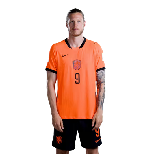 Netherlands National Team 2026 World Cup Jersey (Player Version/Match Version) — Forwards: No. 9 Wout Weghorst, No. 10 Memphis Depay, No. 11 Cody Gakpo / Aanvallers: nr. 9 Wout Weghorst, nr. 10 Memphis Depay, nr. 11 Cody Gakpo