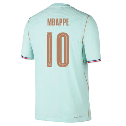 2026 World Cup Mbappe France Soccer Jersey Player Version  Match Version - No.10 Home Royal and Away Green