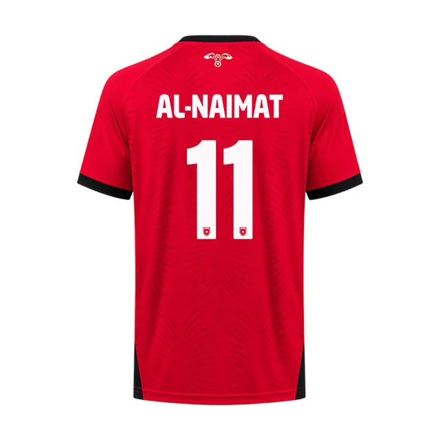 2026 World Cup AL-Naimat Jordan Soccer Jersey Player Version  Match Version - No.11 Home White and Away Red