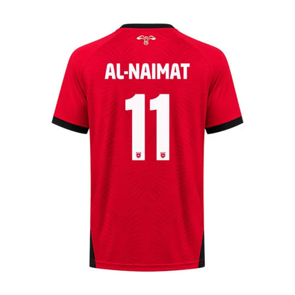 2026 World Cup AL-Naimat Jordan Soccer Jersey Player Version  Match Version - No.11 Home White and Away Red