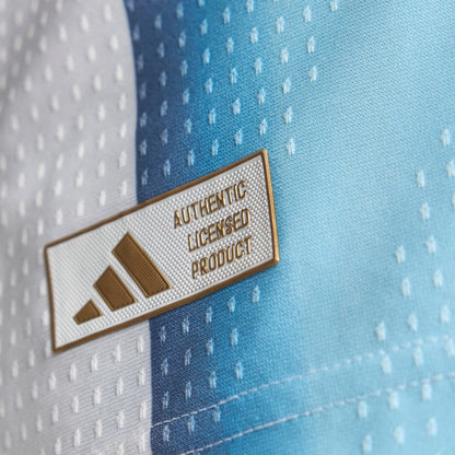 2026 World Cup Messi Argentina  Soccer Jersey Player Version  Match Version - No. 10 Home White & Blue and Away Black & Blue