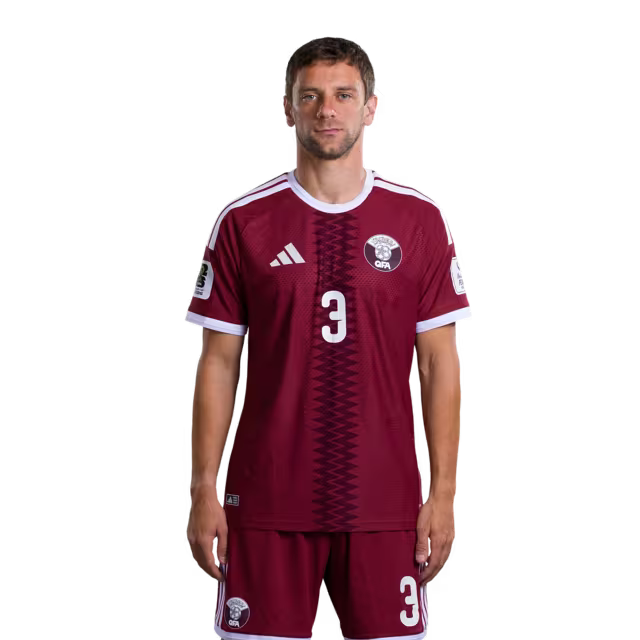 2026 World Cup Qatar Soccer Jersey Player Version  Match Version - Defender No.2 PEDRO MIGUEL, No.3 LUCAS MENDES, No.4 ISSA LAYE