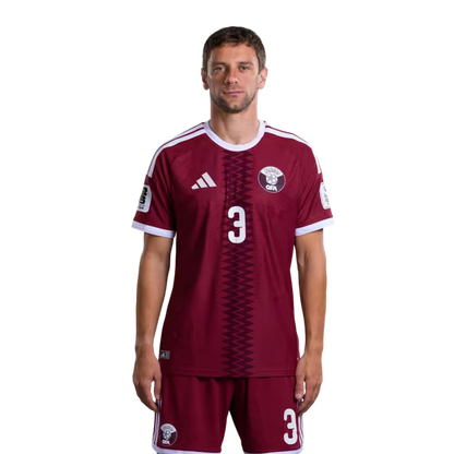 2026 World Cup Qatar Soccer Jersey Player Version  Match Version - Defender No.2 PEDRO MIGUEL, No.3 LUCAS MENDES, No.4 ISSA LAYE