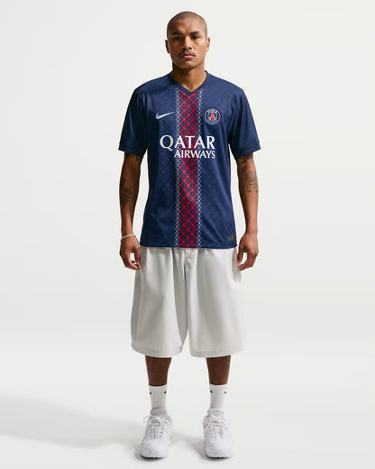 French League Jerseys - Paris Saint-Germain 2025/26 Stadium Home